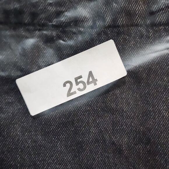 Free People We The Free Jean Skirt Mini Button Front Black Pockets Womens Sz 27 - Picture 9 of 9